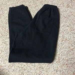 Boys Medium sweatpants 100% cotton black only one back pocket